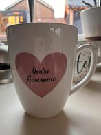 Rivièra Maison Beker - You're Awesome, Huis en Inrichting, Keuken | Servies, Ophalen, Keramiek, Overige typen, Zo goed als nieuw