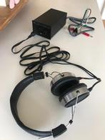 Stax electrostatische koptelefoon met driver unit, Audio, Tv en Foto, Over oor (circumaural), Overige merken, Ophalen of Verzenden