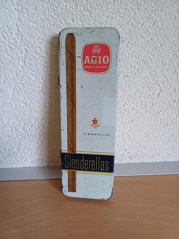 Agio Slenderellas sigarenblikje.   beschikbaar voor biedingen