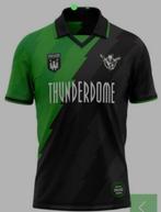 Thunderdome 2024 soccer shirt Antwerpen - XL - met sticker, Ophalen of Verzenden, Zo goed als nieuw, Maat 56/58 (XL), Zwart