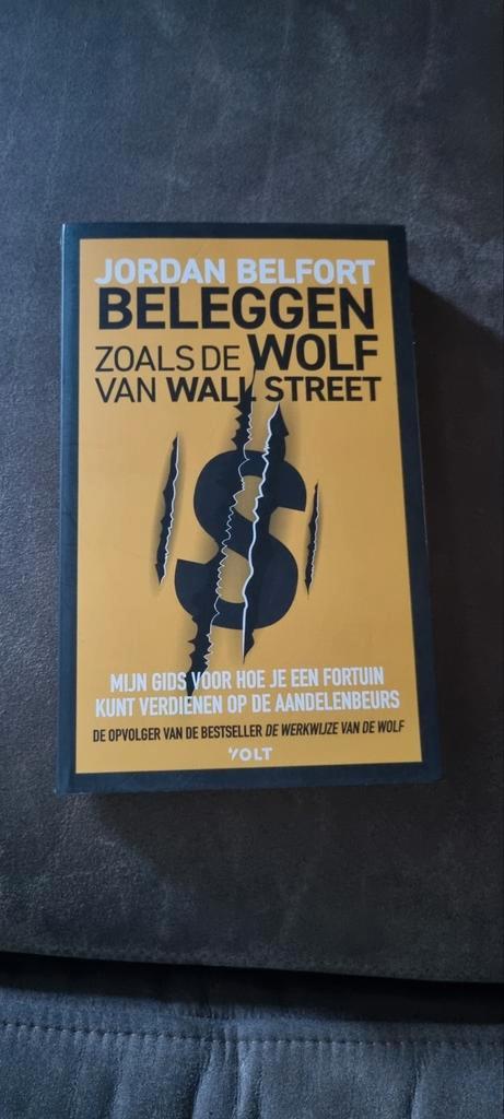 Jordan Belfort - Beleggen zoals de Wolf van Wall Street, Boeken, Economie, Management en Marketing, Zo goed als nieuw, Ophalen of Verzenden