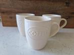 3x mok koffie Tams England, Ophalen of Verzenden, Zo goed als nieuw, Overige stijlen, Kop(pen) en/of Schotel(s)