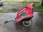 Dolphin Fietskar Kinderen, Fietsen en Brommers, Fietsaccessoires | Aanhangers en Karren, Gebruikt, Opvouwbaar, 20 tot 40 kg, Kinderkar