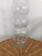 Bubble vaas glas puntgaaf design groot, Huis en Inrichting, Woonaccessoires | Vazen, Ophalen of Verzenden, Overige kleuren, Glas