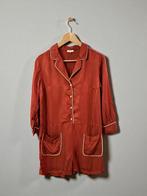 Bellerose playsuit maat 2 38 M medium bordeaux roest wit, Ophalen of Verzenden, Zo goed als nieuw