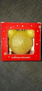 Mickey Mouse Kerstbal, Verzamelen, Disney, Ophalen of Verzenden, Mickey Mouse, Nieuw, Beeldje of Figuurtje