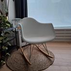 Kuipstoel/ schommelstoel, Huis en Inrichting, Stoelen, Kunststof, Wit, Scandinavisch, Ophalen of Verzenden