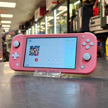 Nintendo Switch Lite Spelcomputer | Roze - Incl. Lader beschikbaar voor biedingen