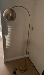 Vloerlamp goud, Huis en Inrichting, Lampen | Vloerlampen, Ophalen, Zo goed als nieuw, 150 tot 200 cm