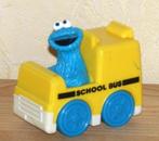 Schoolbus met koekiemonster van sesamstraat uit 1993 -.   --, Ophalen of Verzenden, Gebruikt