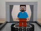 LEGO Minecraft - minifiguur - min056 - Steve, Ophalen of Verzenden, Zo goed als nieuw, Losse stenen, Lego
