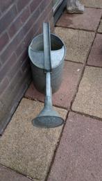 zinken gieter, decoratief in tuin en/of balkon, Ophalen, Gebruikt