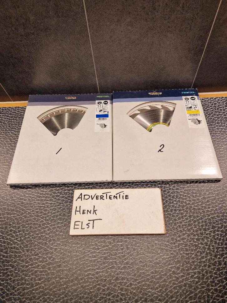 Festool zaagbladen TS 75  NIEUW, Doe-het-zelf en Verbouw, Gereedschap | Zaagmachines, Nieuw, Cirkelzaag, 1200 watt of meer, 30 tot 70 mm