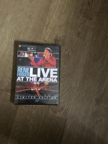 DVD - Rene Froger - Live at he arena beschikbaar voor biedingen