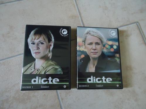 Scan. misdaadserie - Dicte - seizoen 1 en 2, Cd's en Dvd's, Dvd's | Tv en Series, Gebruikt, Thriller, Boxset, Vanaf 12 jaar, Ophalen of Verzenden