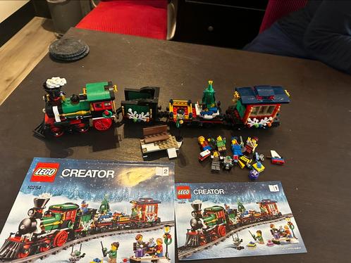 Lego 10254 kerst trein, Kinderen en Baby's, Speelgoed | Duplo en Lego, Zo goed als nieuw, Lego, Complete set, Ophalen of Verzenden