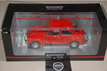 SALE !! 1:18 VOLKSWAGEN KEVER 1200 1983 red Minichamps WRH beschikbaar voor biedingen