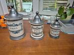 3 Antieke Apothekerspotten, Antiek en Kunst, Ophalen