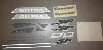Gilera Runner Stickerset | Paars Zwart beschikbaar voor biedingen