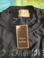 Gucci shirt, Maat 52/54 (L), Verzenden, Zwart, Zo goed als nieuw
