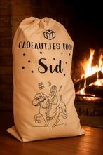 Sinterklaas cadeau zak met naam, Diversen, Sinterklaas, Ophalen of Verzenden, Nieuw