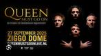 Queen must go on ziggodome zaterdag 27 september 2025, Tickets en Kaartjes, Twee personen