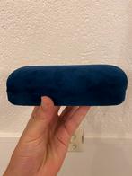 Originele Gucci brillenkoker fluweel blauw, Ophalen of Verzenden, Gebruikt, Overige merken
