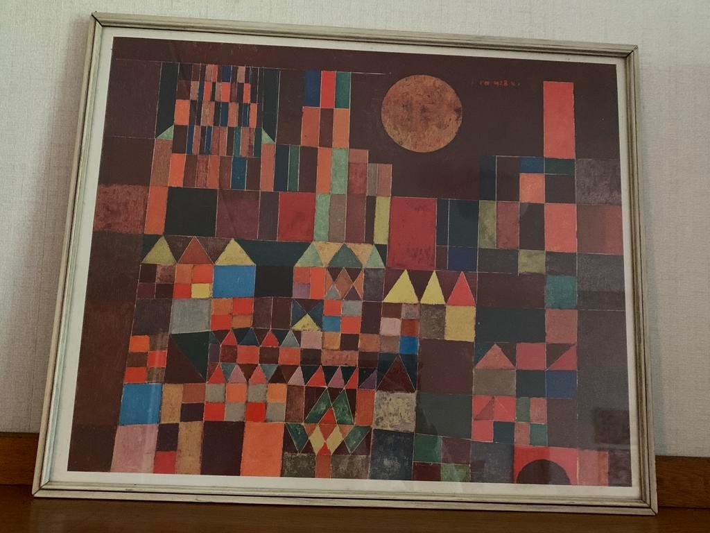 Schilderijen en wandbord (Delfts), Ophalen