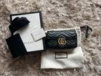 Full set - Gucci GG Marmont Mini zwarte Schoudertas, Ophalen of Verzenden, Zo goed als nieuw, Zwart, Schoudertasje