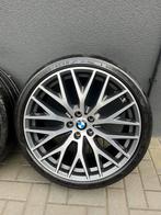 20 INCH BMW 636 ORIGINEEL 5 SERIE G30 G31 ZOMERSET 636M, Ophalen, 275 mm, Banden en Velgen, 20 inch