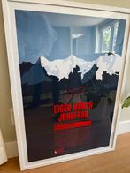 Poster met witte lijst Eiger Mönch Jungfrau // 60x85cm, Ophalen
