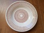 Boerenbont diep bord doorsnede 23,5 cm, Ophalen of Verzenden