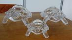 3 Schildpadden Van Aardewerk En Glas., Verzamelen, Beelden en Beeldjes, Ophalen of Verzenden, Zo goed als nieuw, Dier