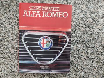 GREAT MARQUES: ALFA ROMEO  DAVID OWEN .,  beschikbaar voor biedingen