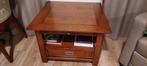 Hardhouten salontafel, Huis en Inrichting, Ophalen, 50 tot 100 cm, Vierkant, 50 tot 100 cm