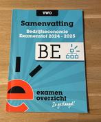 Examenoverzicht- Samenvatting bedrijfseconomie 2024-2025, Boeken, Ophalen of Verzenden, Zo goed als nieuw, VWO, Bedrijfseconomie of M&O