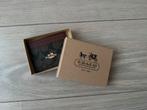 Coach Kaarthouder Bruin/Zwart - Nieuwstaat, Overige merken, Bruin, Ophalen of Verzenden, Zo goed als nieuw