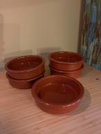 Terracotta Tapas Schaaltjes - 5 Stuks, Schaal, Rond, Nieuw, Ophalen of Verzenden