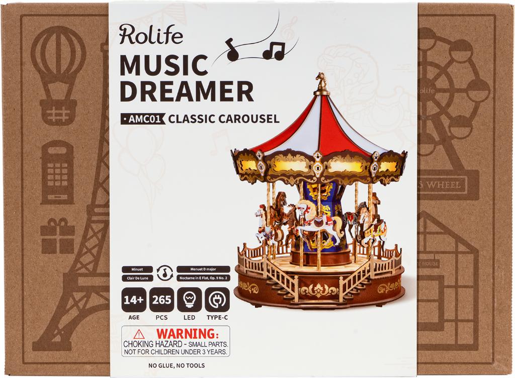 Robotime Classic Carousel