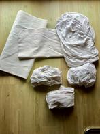 Sebra bio hoeslakens voor peuterbed en toebehoren, Jongetje of Meisje, Ophalen of Verzenden, Zo goed als nieuw, Wit