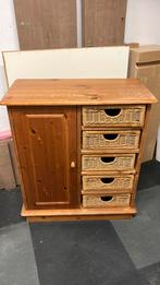 Grenen ladekast, Ophalen, Gebruikt, 50 tot 100 cm, 3 of 4 laden