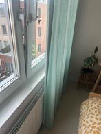 Lichtblauwe / turquoise gordijnen, Huis en Inrichting, Stoffering | Gordijnen en Lamellen, Ophalen, 100 tot 150 cm, Blauw, Zo goed als nieuw