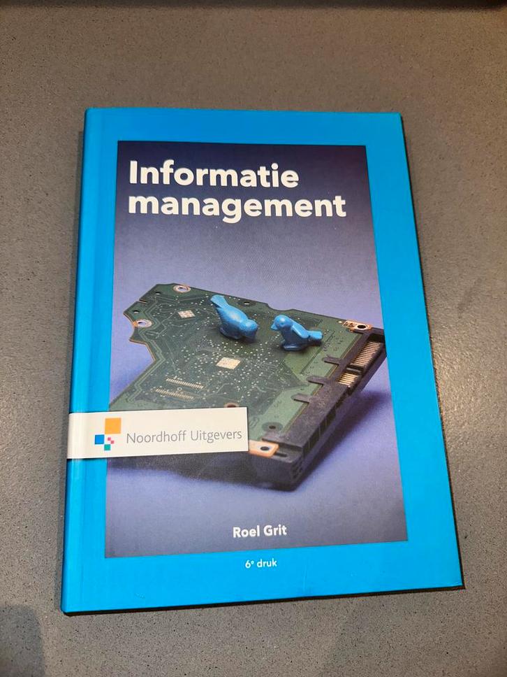 Informatiemanagement - Roel Grit, Boeken, Studieboeken en Cursussen, Gelezen, HBO, Ophalen of Verzenden