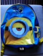 Jongens Rugtas blauw/geel H 42 Br 32 cm, Sieraden, Tassen en Uiterlijk, Tassen | Rugtassen, Ophalen of Verzenden, Zo goed als nieuw