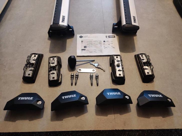 Thule wingbar dakdragers Kia Ceed / Hyundai i30 187044, Auto diversen, Dakdragers, Gebruikt, Ophalen