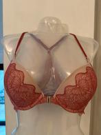 Victoria Secret BH beige/donker rose 32C/ C70 push up, Kleding | Dames, Ophalen of Verzenden, Roze, BH