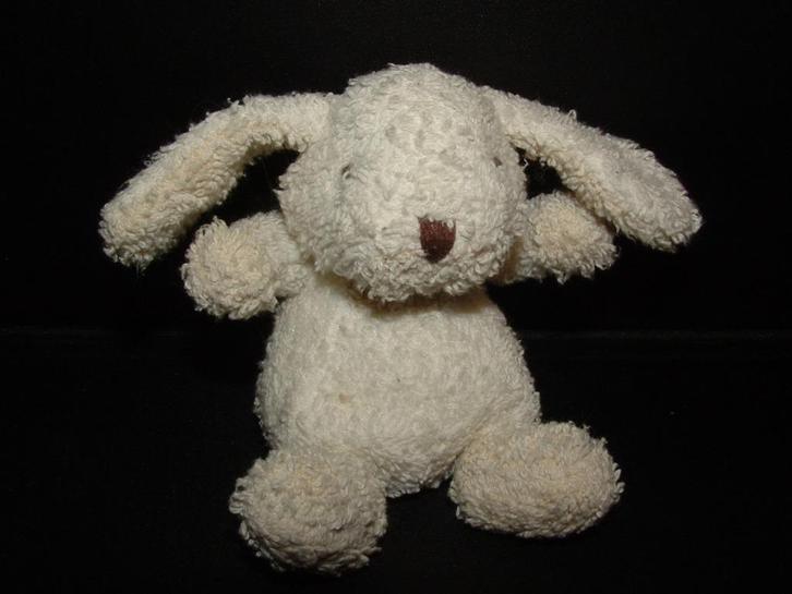 HAPPY HORSE KONIJN RABBIT RENATE BADSTOF WIT MET, Kinderen en Baby's, Speelgoed | Knuffels en Pluche, Nieuw, Overige typen, Ophalen of Verzenden