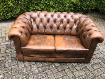 Chesterfield bank 2 zits  beschikbaar voor biedingen