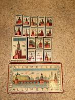 Ouderwetse set lucifer doosjes, Ophalen of Verzenden, Sigarenbandjes