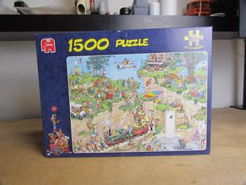 Puzzel Jan van Haasteren De Golfbaan 1500 Stuks ZGAN beschikbaar voor biedingen